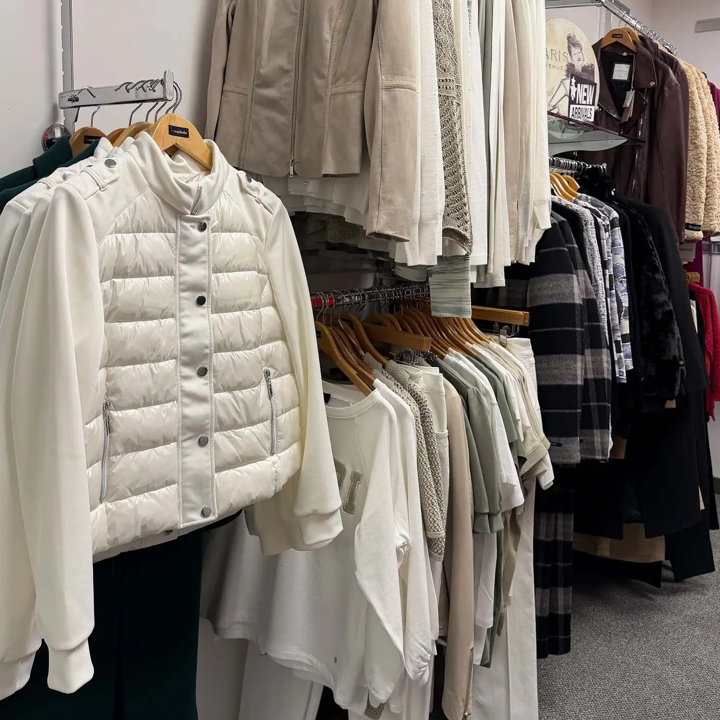White and cream casual wear in Ballyclare